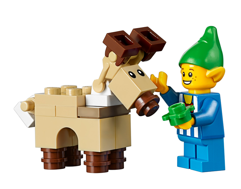Illustration for article titled Christmas Comes Early To LEGO Land With Santa's Workshop